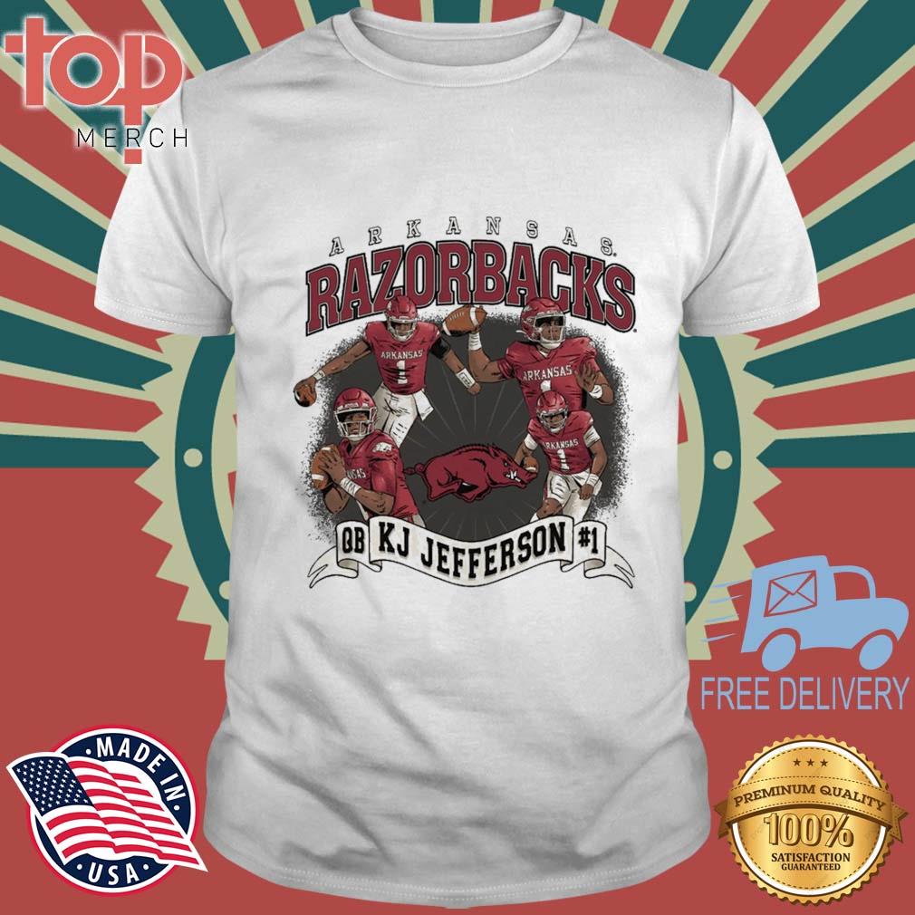 Arkansas Razorbacks QB Kj Jefferson shirt