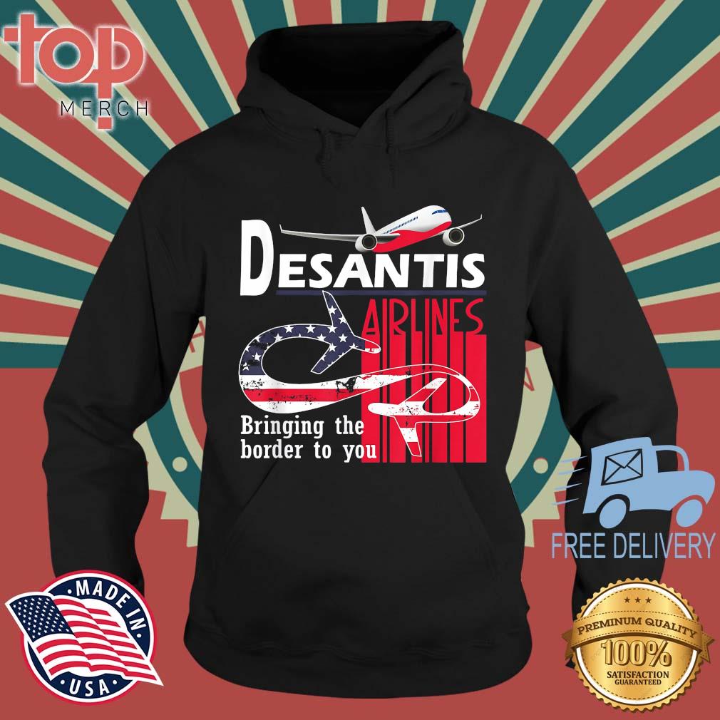 Desantis Airline Bringing the Border to You Martha’s Vinyard T-Shirt(1) topmerchus hoodie den