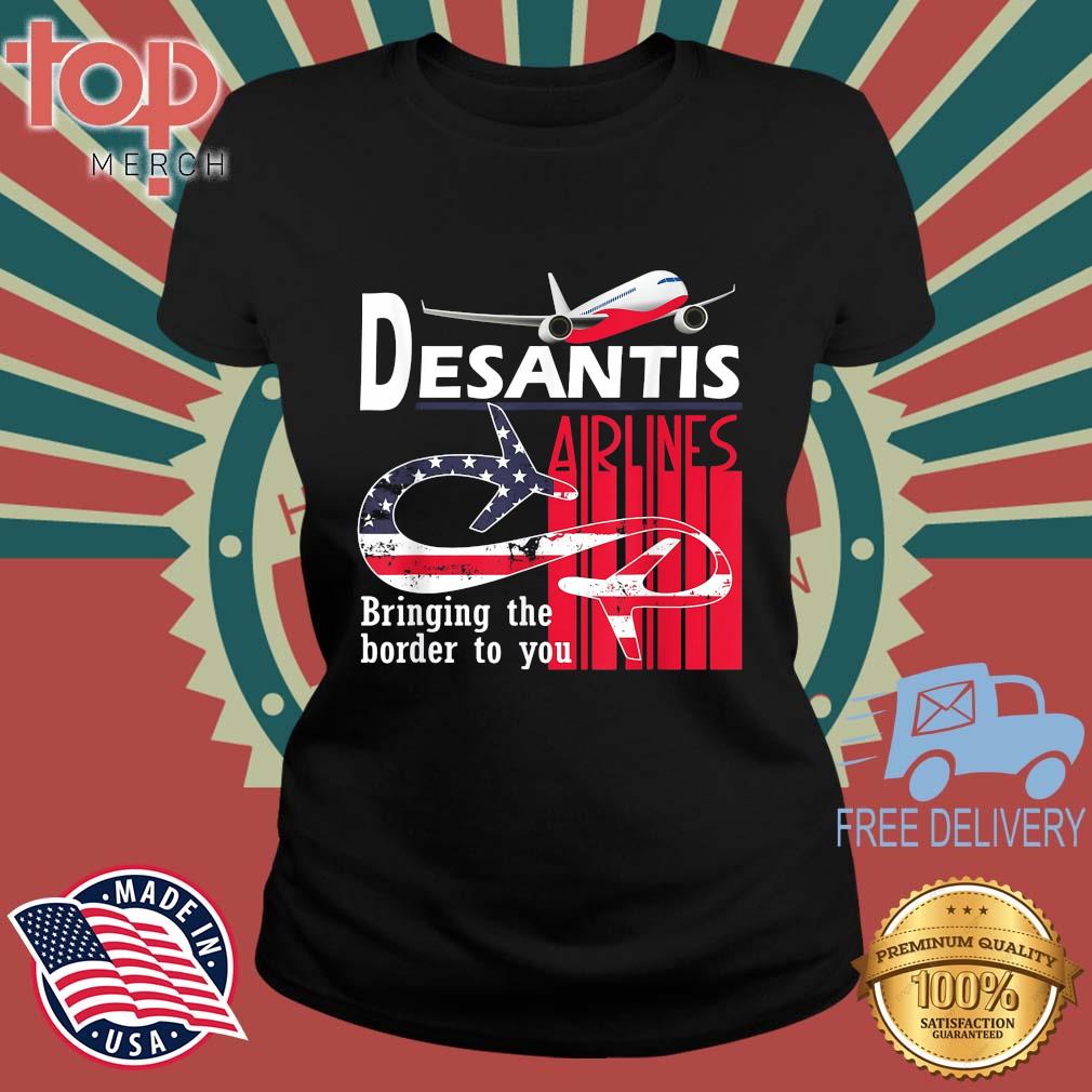 Desantis Airline Bringing the Border to You Martha’s Vinyard T-Shirt(1) topmerchus ladies den