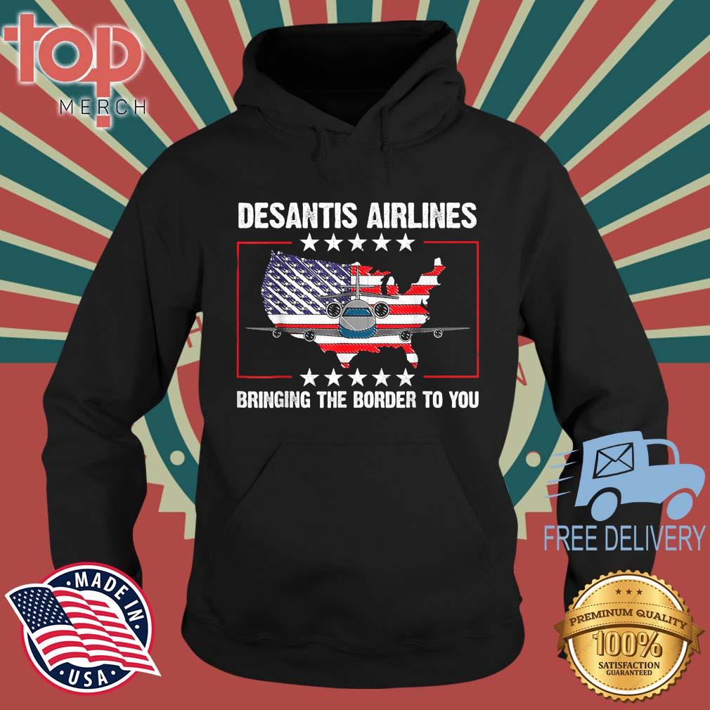DeSantis Airlines Political USA Flag T-Shirt topmerchus hoodie den