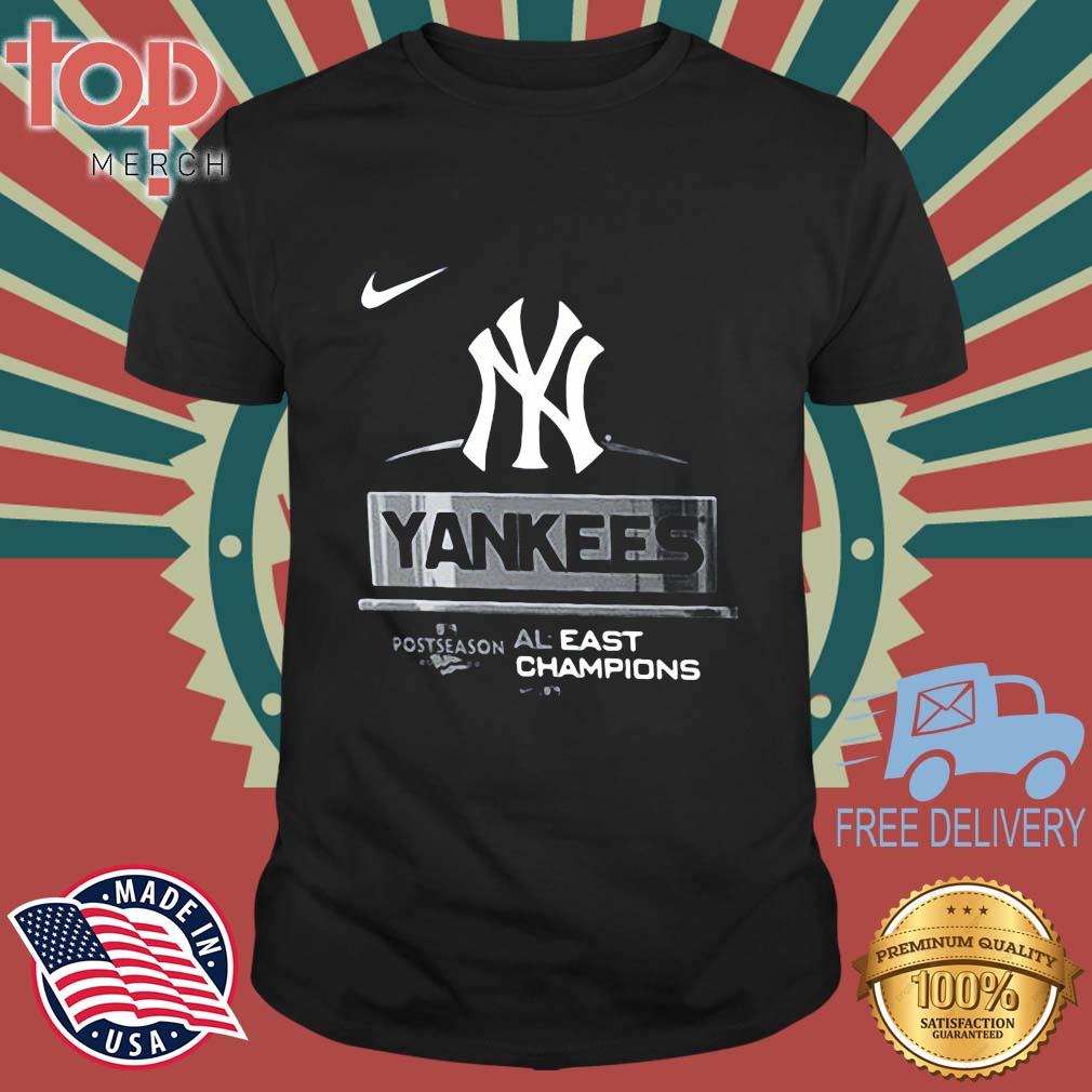 Funny New York Yankees Nike 2022 AL East Division Champions T-Shirt