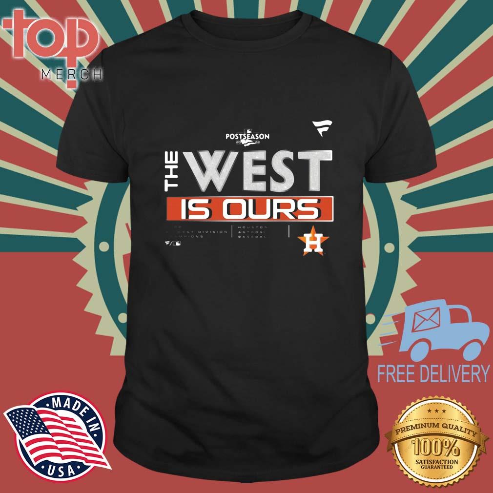 Houston Astros 2022 AL West Division Champions Locker Room Big And Tall T-Shirt