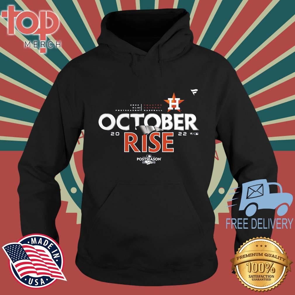 Houston Astros 2022 Postseason Locker Room October Rise T-Shirt topmerchus hoodie den
