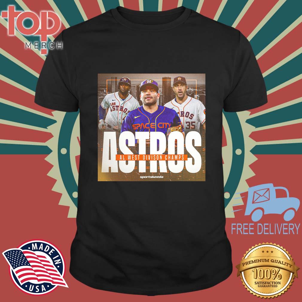 Houston Astros Al West Division Clinched Champs 2022 Shirt