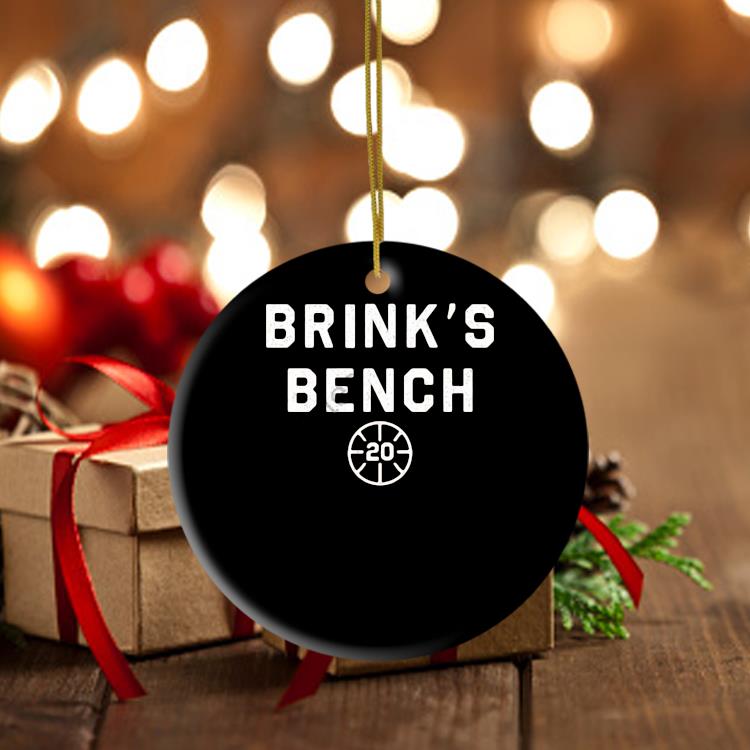 Brink's Bench Ornament