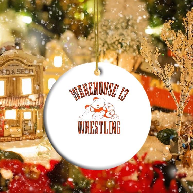 Eddie Mcclintock Warehouse 13 Wrestling Life 2.0 Ornament